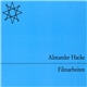 Alexander Hacke - Filmarbeiten